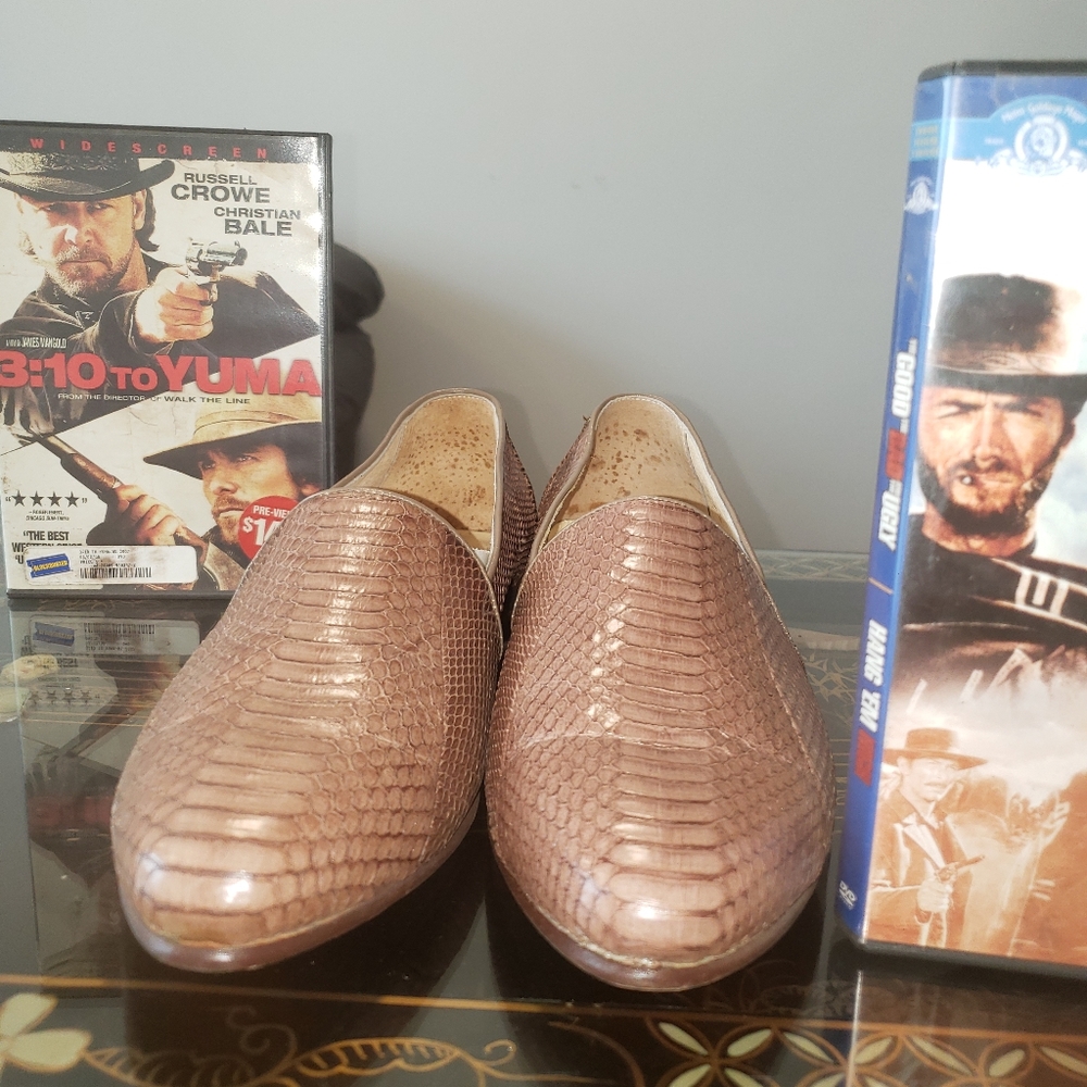 Gino D. Genuine Snakeskin Shoes
